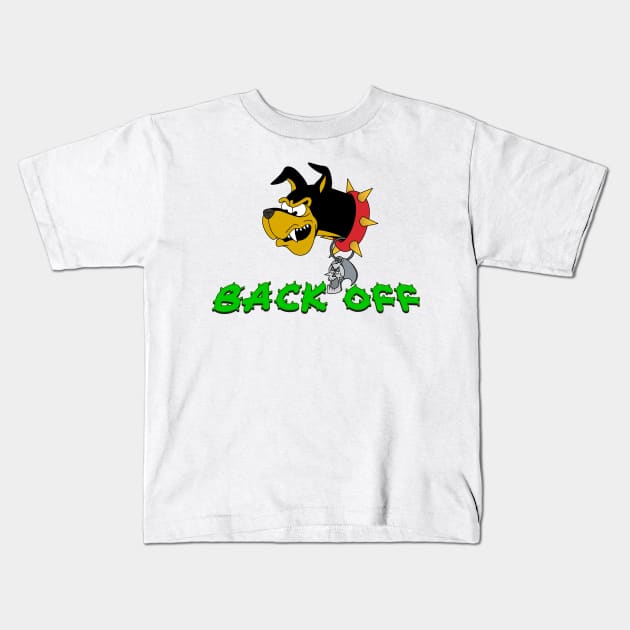 Back Off Kids T-Shirt by The Art of Dougie